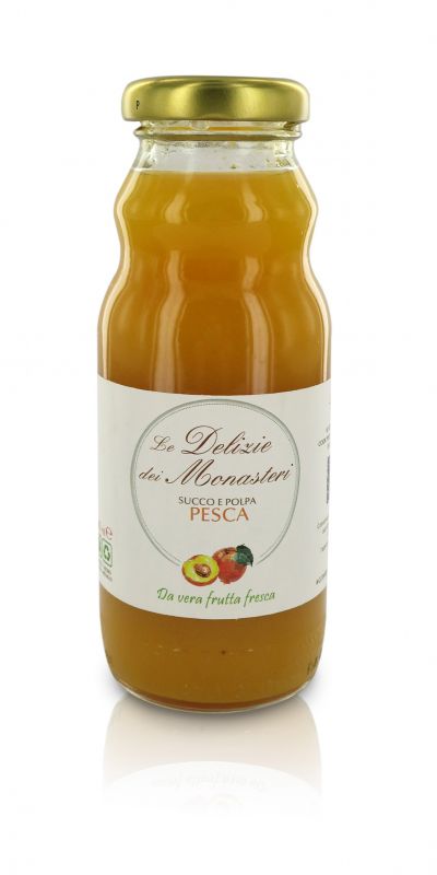 succo di frutta pesca - le delizie dei monasteri - 200 ml