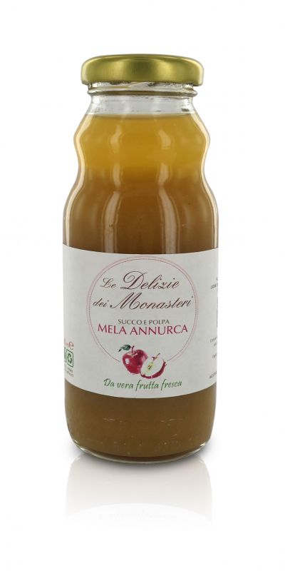 succo di frutta mela annurca - le delizie dei monasteri - 200 ml 