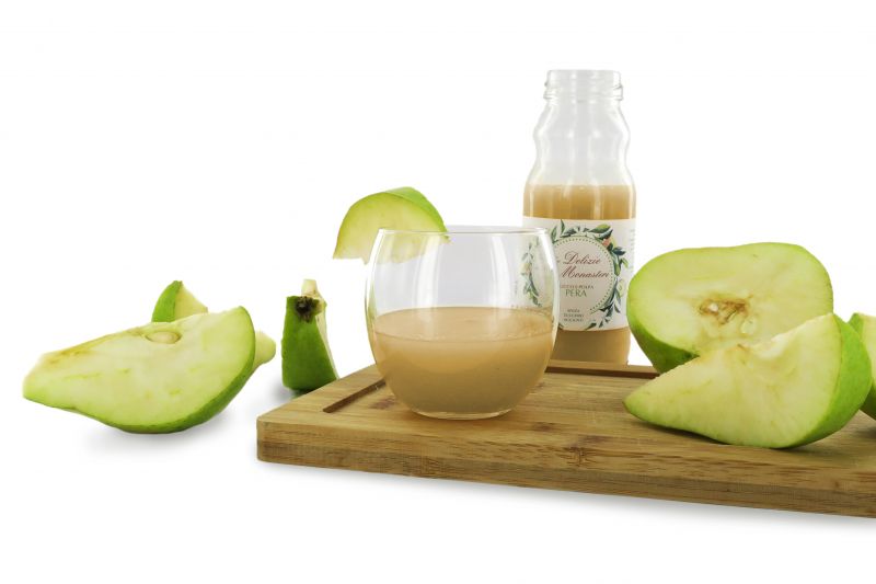 succo di pera senza zuccheri aggiunti - le delizie dei monasteri - 200 ml 