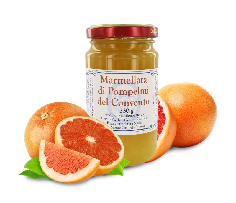 marmellata di pompelmo dei frati carmelitani scalzi - vasetto 230g