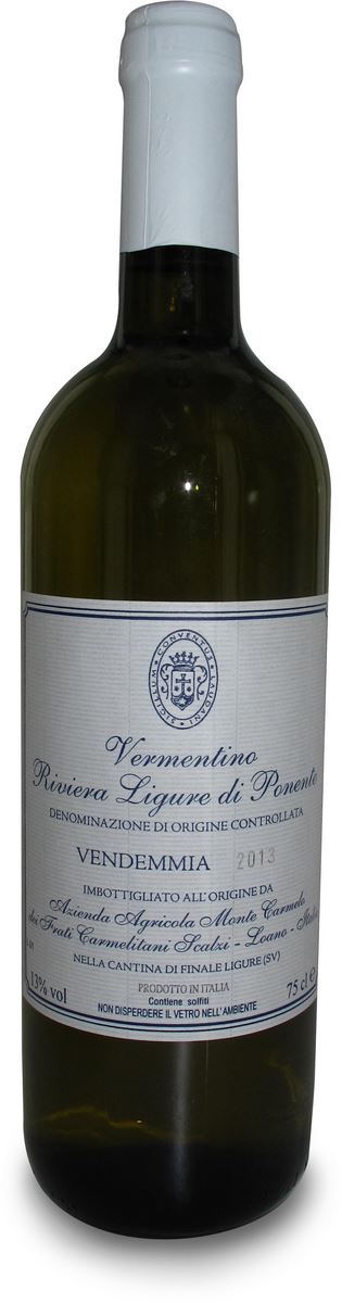 vino bianco vermentino doc dei frati carmelitani scalzi  - 0,75 lt