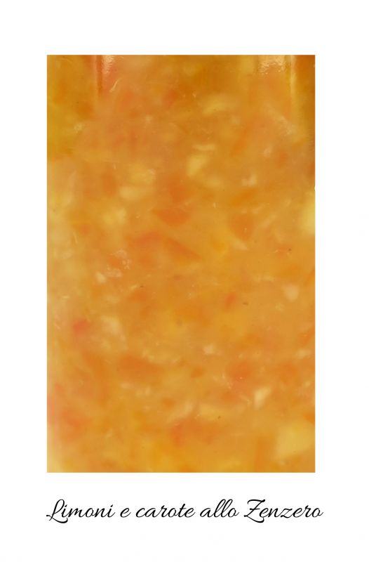 marmellata di limoni e carote allo zenzero dei frati carmelitani scalzi - vasetto 230 gr
