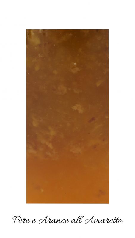 marmellata di pere e arance all'amaretto dei frati carmelitani scalzi - vasetto 230 gr