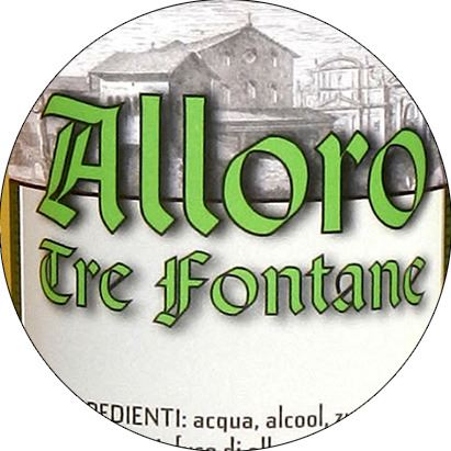 liquore alloro da 0,50 lt.