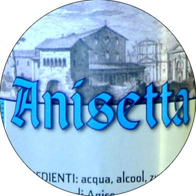 liquore anisetta da 0,50 lt.