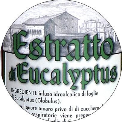 liquore estratto di eucalyptus da 0,50 lt.