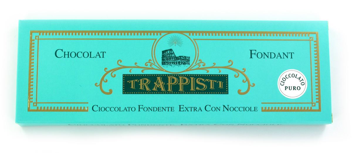 tavoletta di cioccolato fondente con nocciole da 150 grammi
