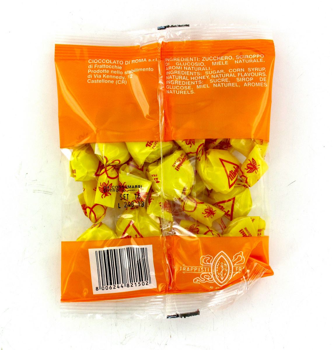 caramelle miele - busta da 100 grammi