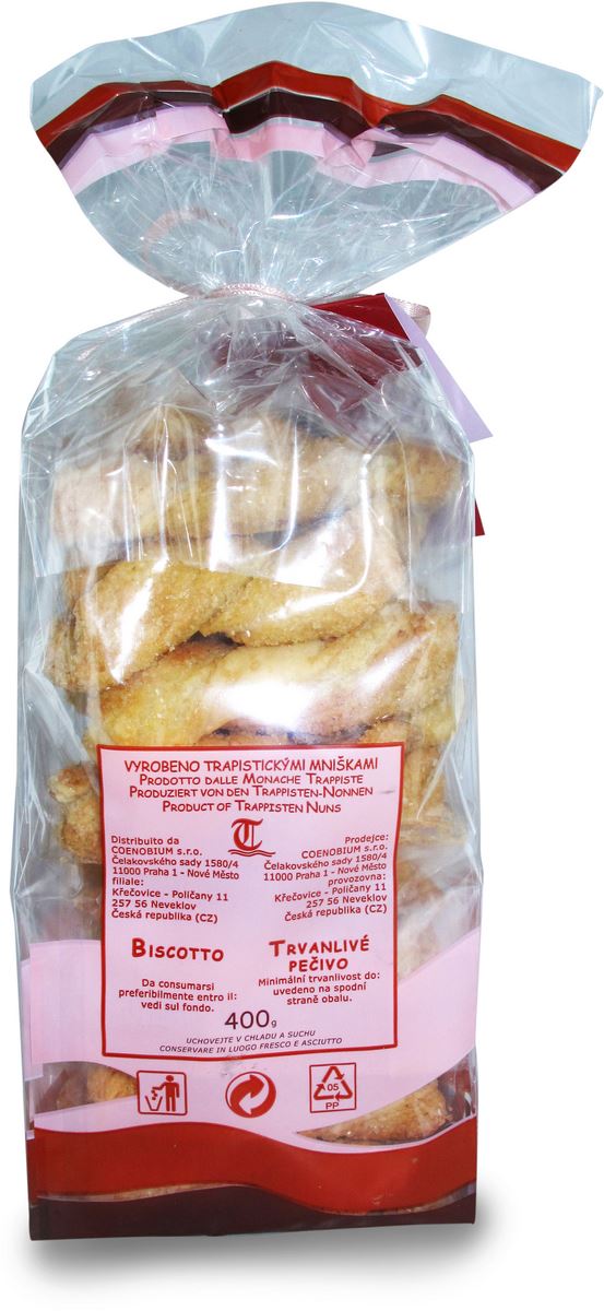 biscotti delle suore trappiste torcetti da 400 grammi	
