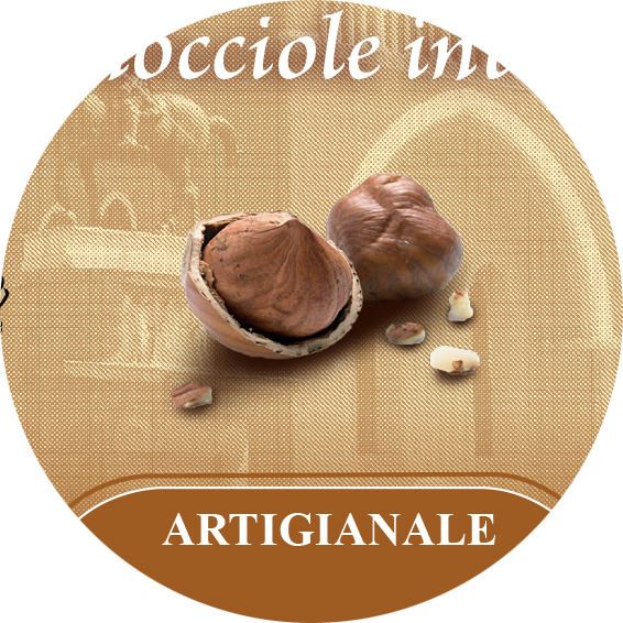 cioccolato bianco con nocciole intere linea san antonio di padova