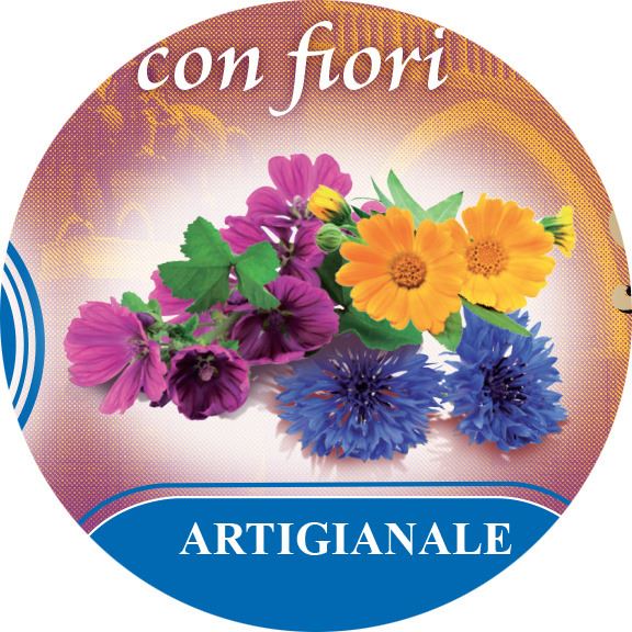 cioccolato al latte con fiori linea san antonio di padova