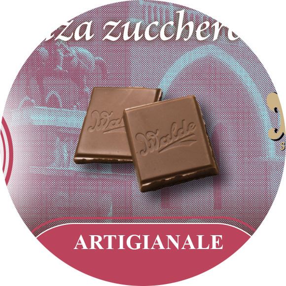 cioccolato al latte (senza zucchero) linea san antonio di padova