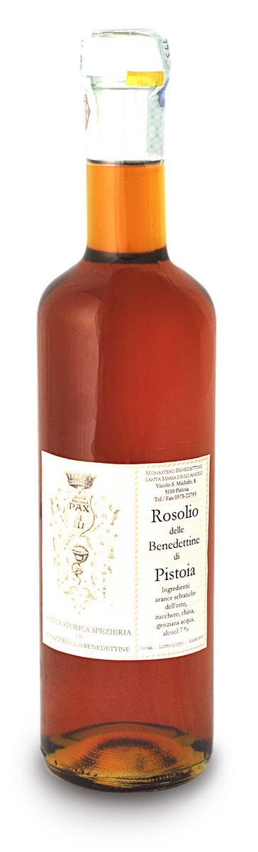 rosolio officinale 700 ml della spezieria delle monache benedettine di pistoia