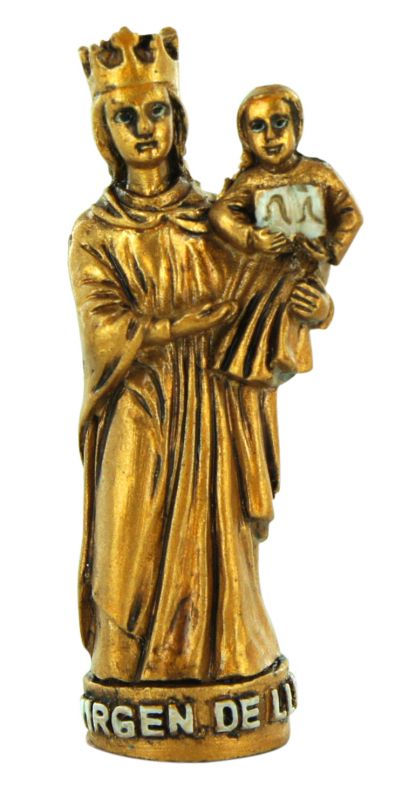 statua della madonna di lluc da 6,5 cm 