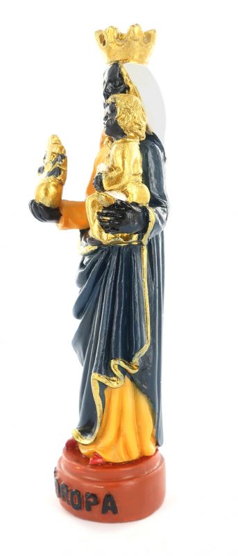 statua madonna nera di oropa da 9 cm