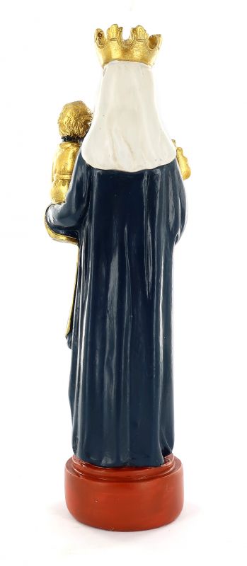 statua madonna nera di oropa da 13 cm in confezione regalo