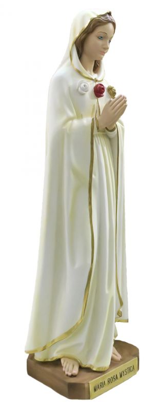 statua rosa mistica in resina dipinta a mano - circa 100 cm