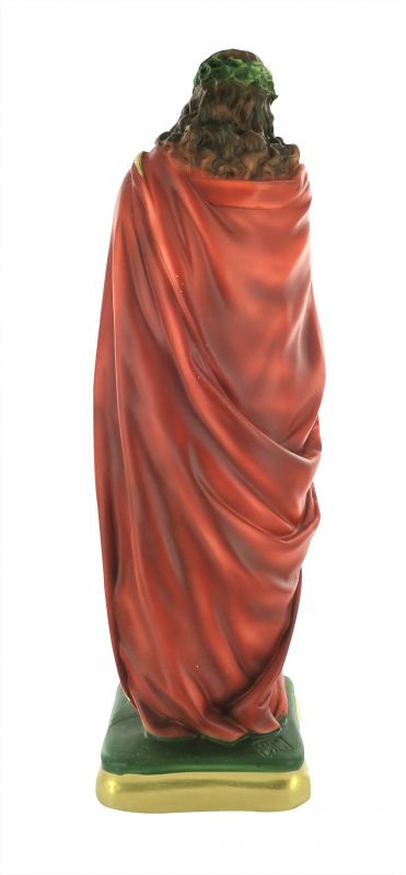 statua ecce homo in gesso dipinta a mano - 40 cm