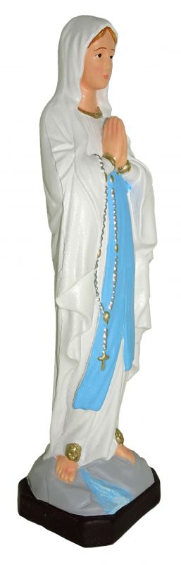 statua da esterno della madonna di lourdes in materiale infrangibile dipinta a mano da circa 20 cm
