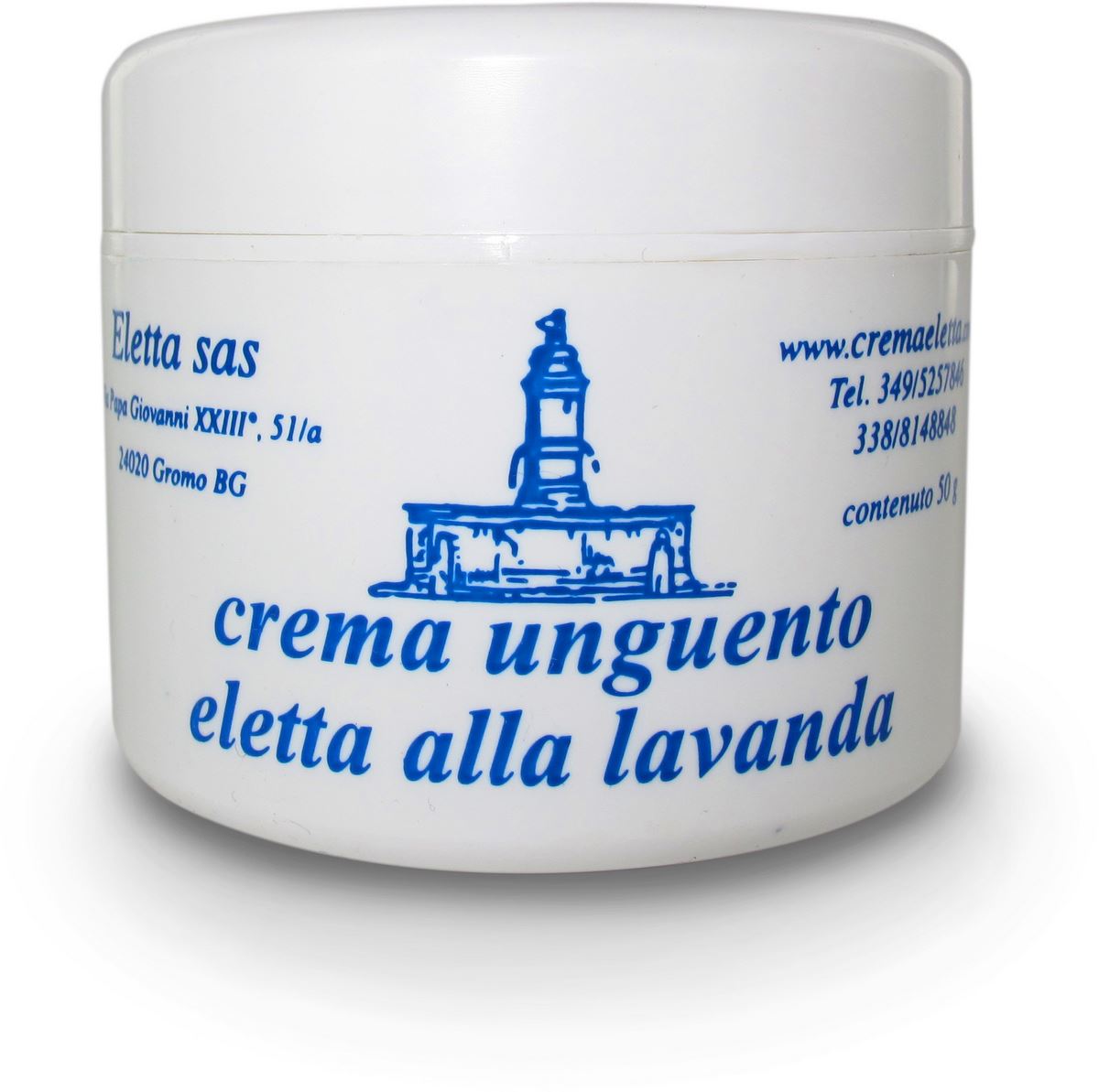 crema unguento alla lavanda 100% naturale - 50 gr