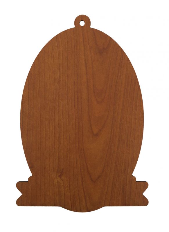 quadro in legno angelo custode rosa con nome da compilare  - 12 cm x 17 cm