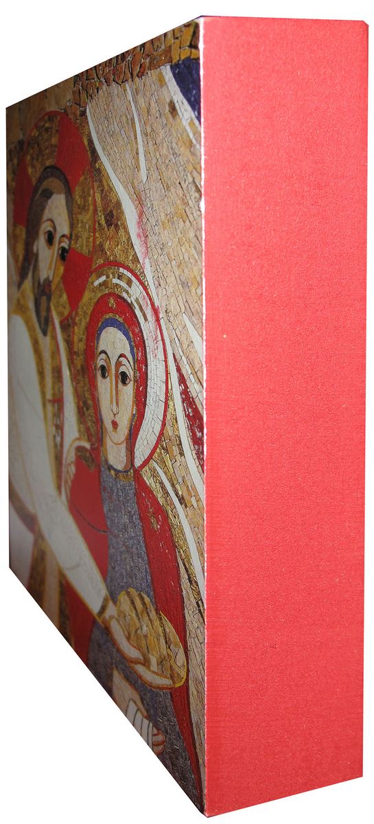 quadro stampa padre padre rupnik - 8 x 10,5 cm (con scatola)