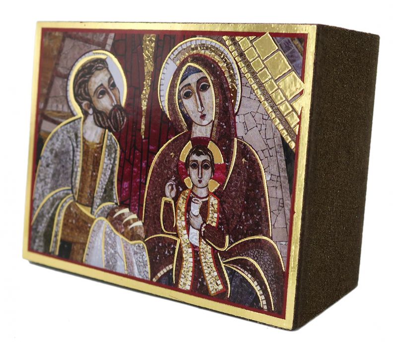 quadro presentazione al tempio padre rupnik stampa 5,5x7,5 cm - (guadalajara)