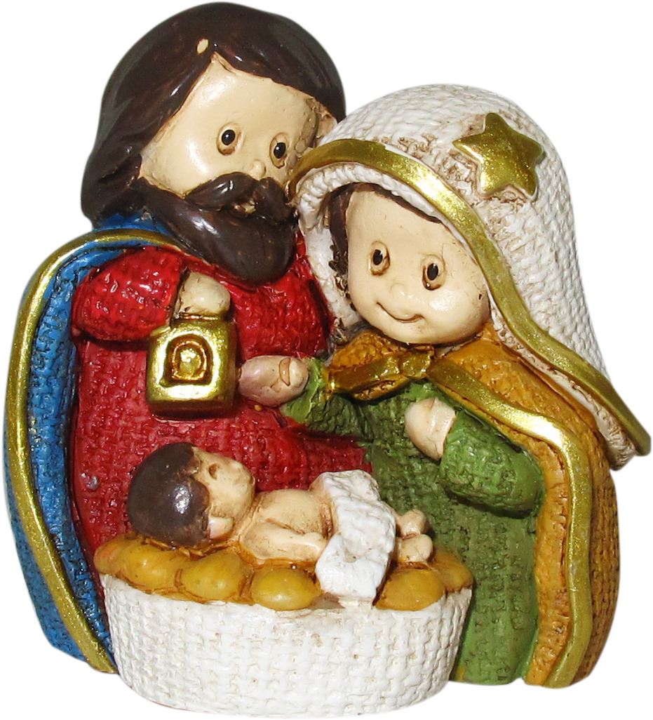natività in resina da cm. 4 