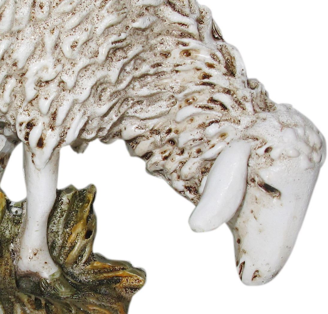 statuine presepe: pecora che bruca linea martino landi per presepio da cm 16