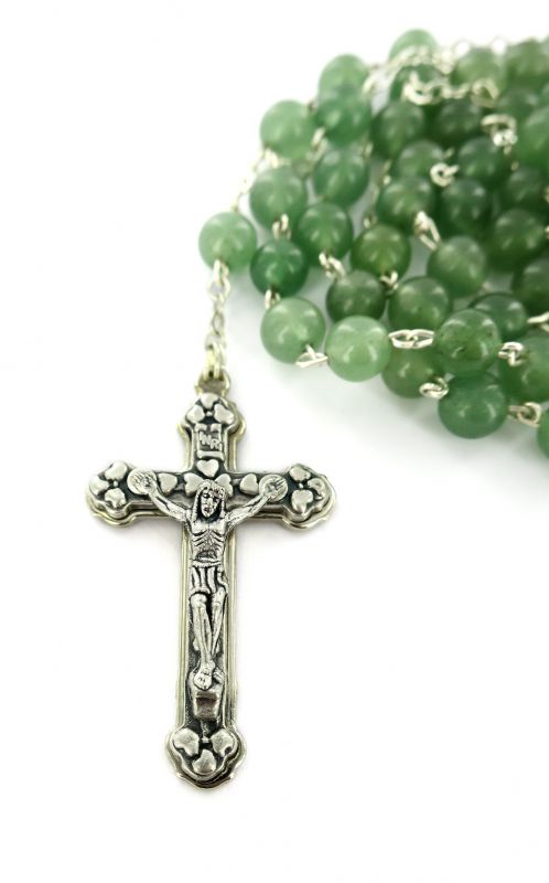 rosario aventurina verde mm 6