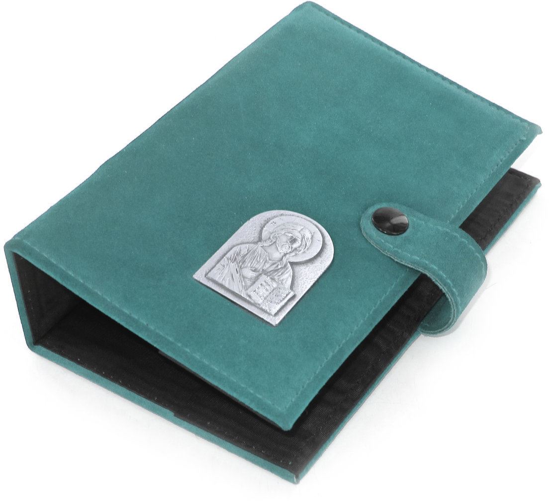 copertina scamosciata per liturgia delle ore - verde
