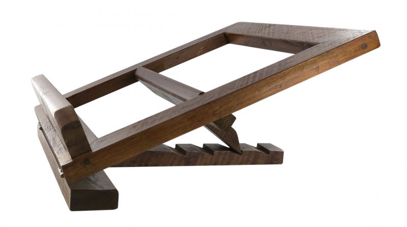 leggio economico da tavolo in legno - 32x25 cm