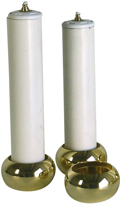 candeliere a forma di boccia - Ø 5 cm