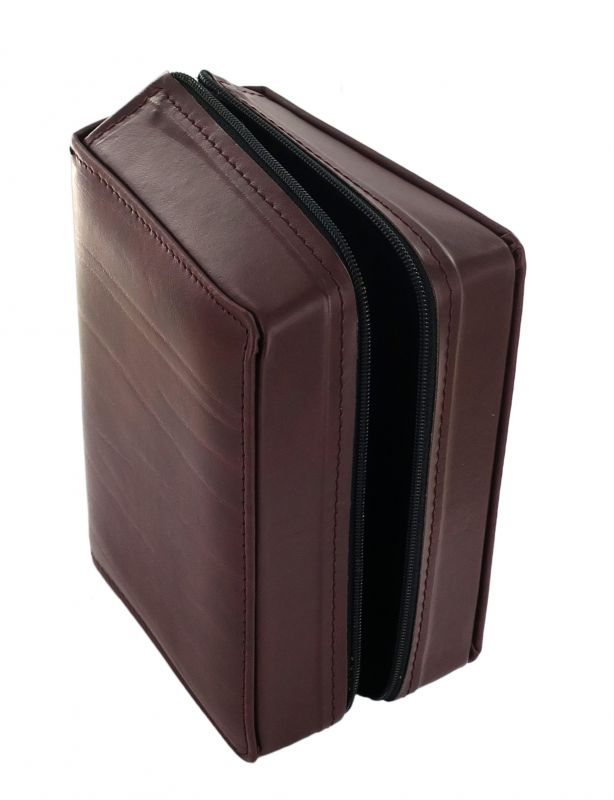custodia bibbia gerusalemme 2009 in similpelle bordeaux