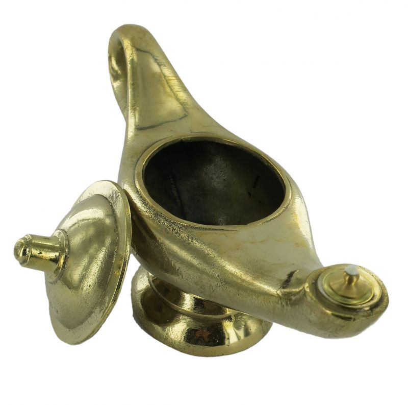 lampada per il santissimo modello aladino in ottone - 28 cm 