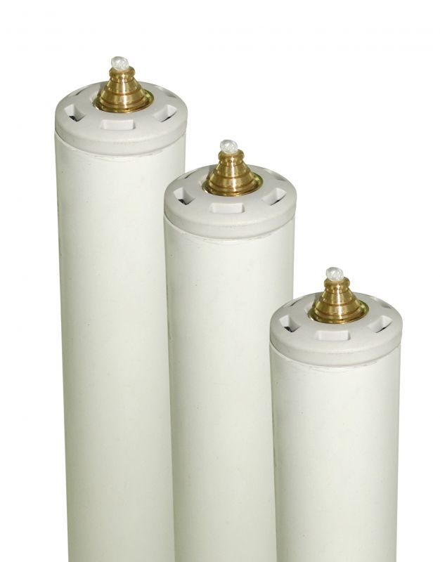 candela a cera liquida con cartuccia diam. 4 cm per candela alta 20 cm 