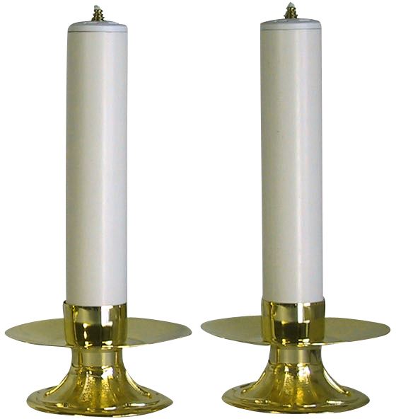 coppia candelieri 590 con finte candele