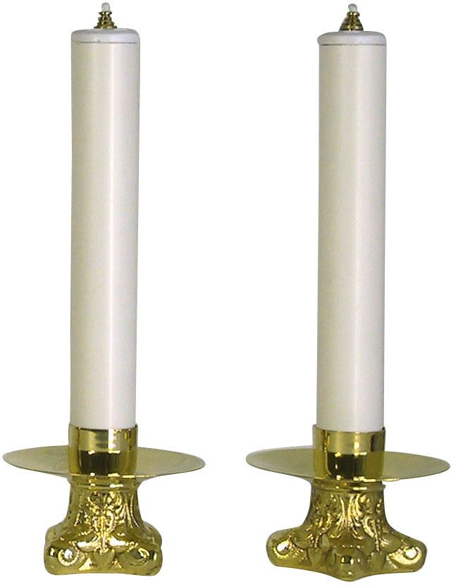 coppia candelieri 669 con finte candele