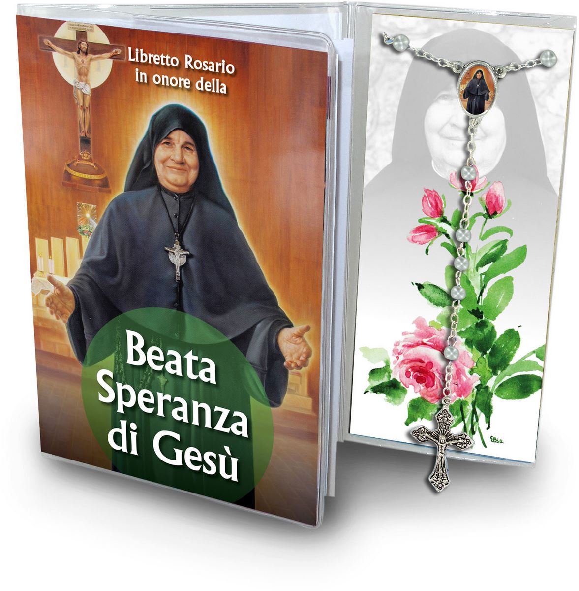 libretto con rosario beata speranza di gesù - italiano