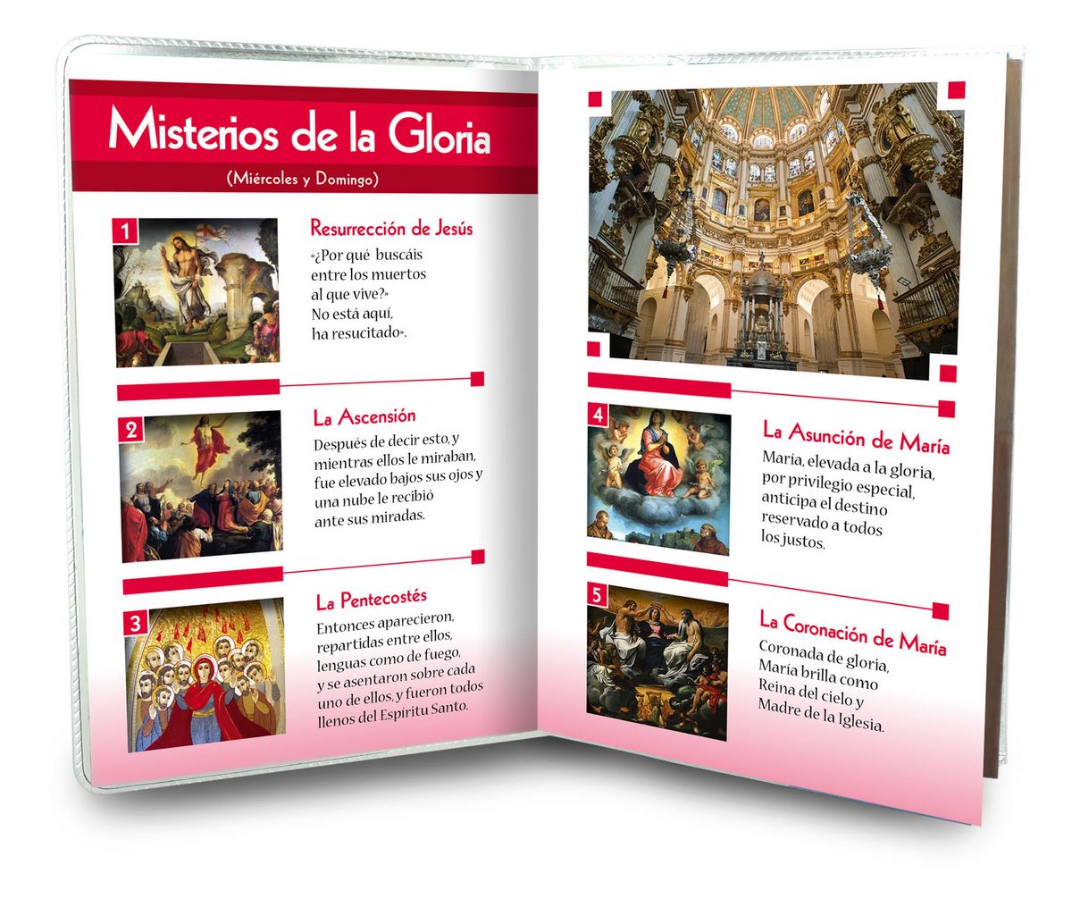 libretto con rosario cattedrale di granada - spagnolo