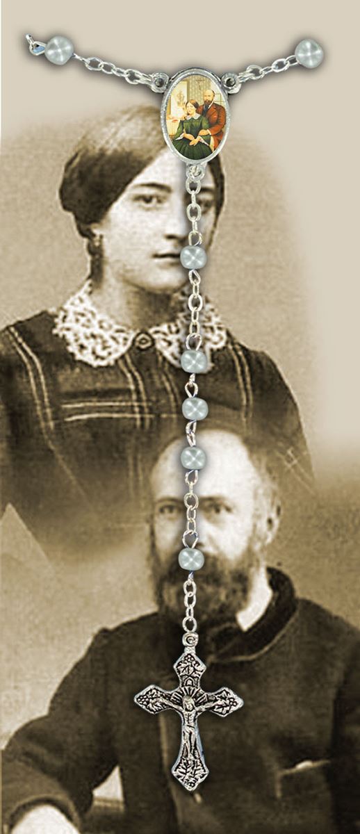 libretto con rosario coniugi martin - italiano