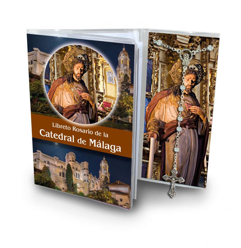 libretto con rosario catedral de malaga - spagnolo