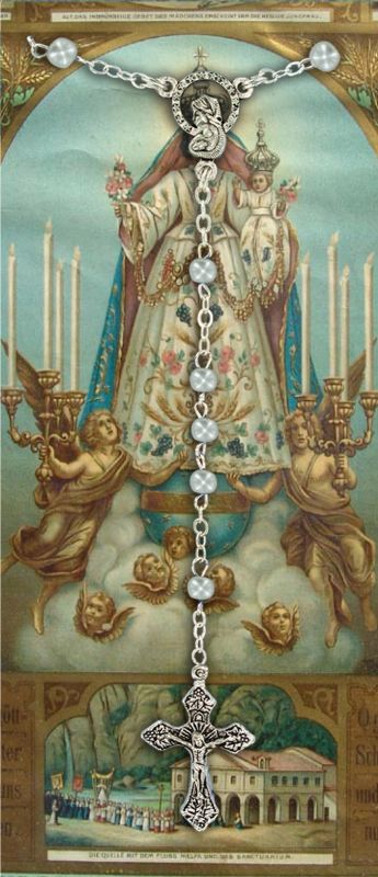 libretto con rosario santuario mariano di maria santissima di canneto - italiano