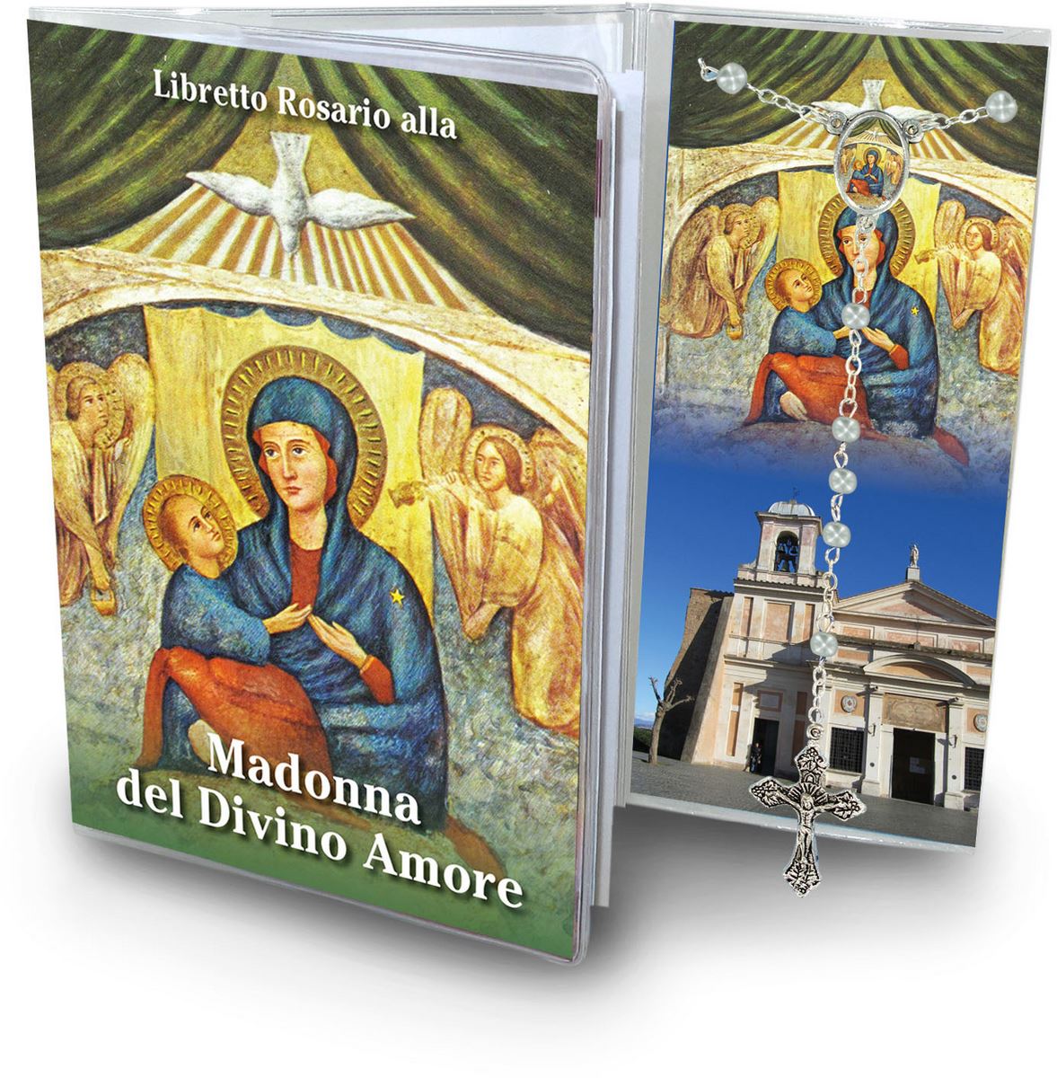libretto con rosario madonna divino amore - italiano