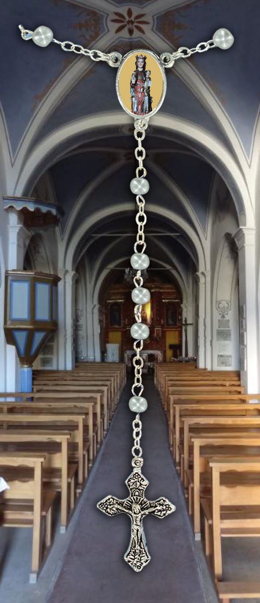 libretto con rosario madonna de fenestre - francese