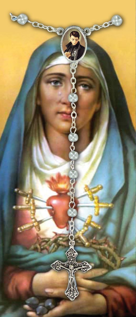 libretto con rosario santuario di san gabriele dell'addolorata - italiano