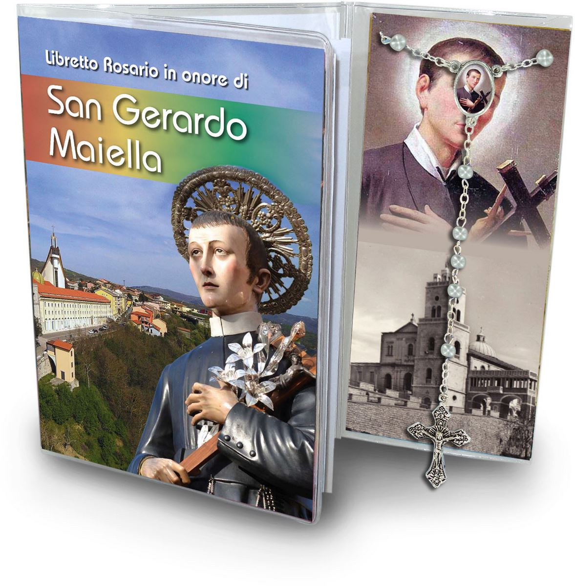 libretto con rosario santuario san gerardo maiella - italiano