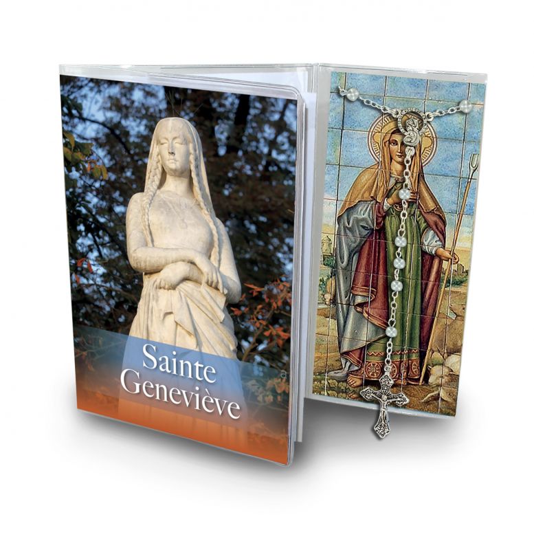 libretto con rosario santa genoveffa - francese