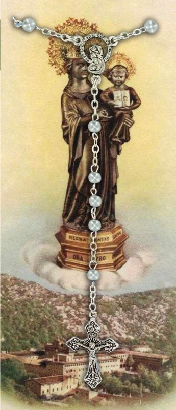 libretto con rosario madonna di lluc - catalano