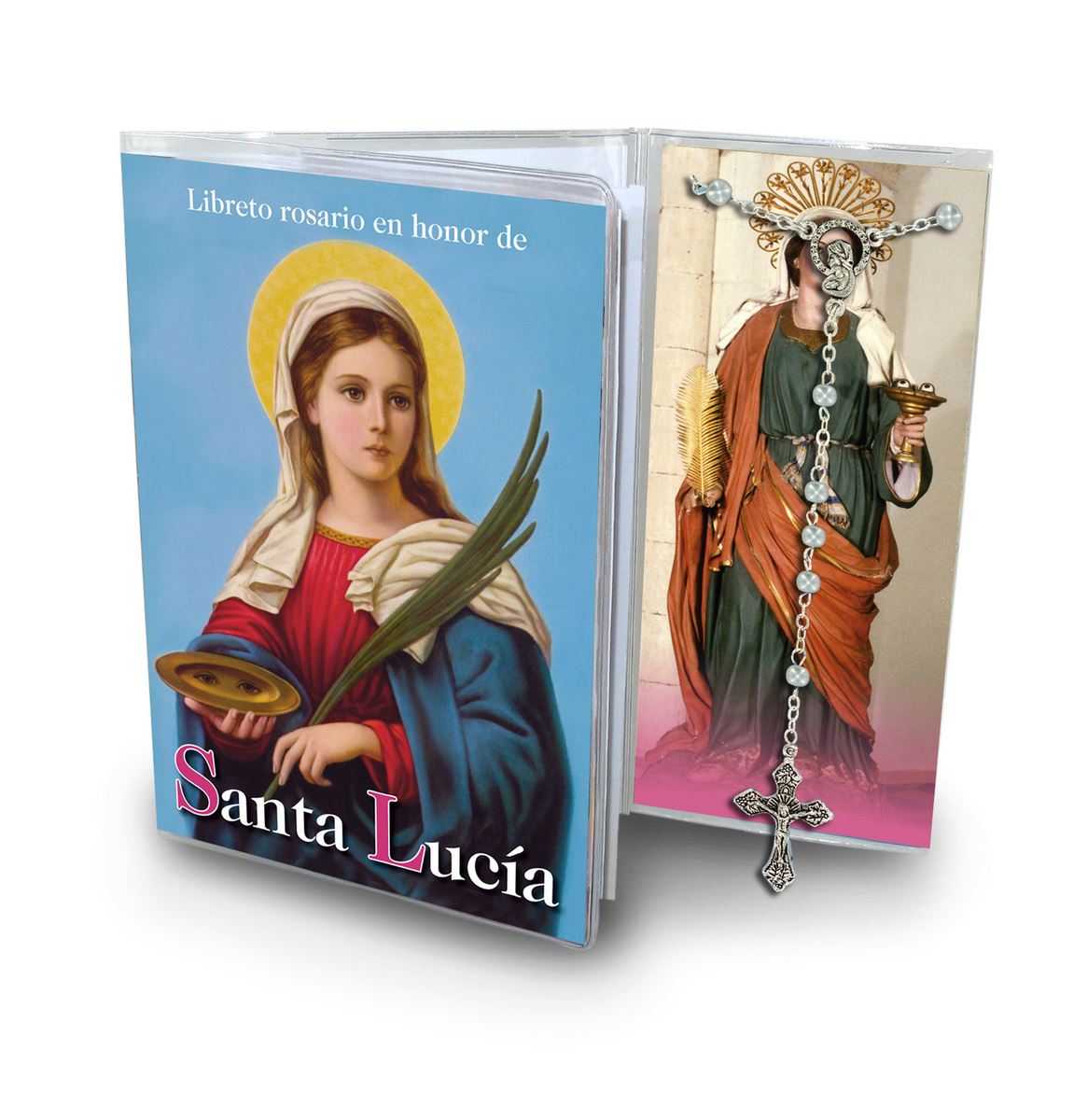 libretto con rosario santa lucia - spagnolo